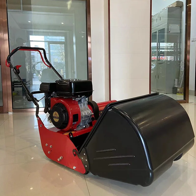 Фото Бензиновая газонокосилка-каток 17''/20'' с двигателем Kohler и травосборником №4
