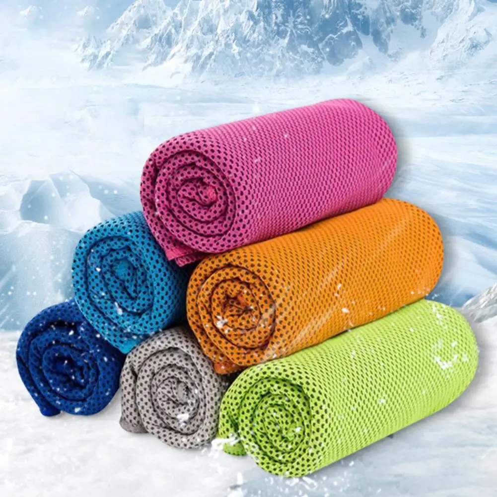 

Gym Towel Quick Dry Delicate Locking Edge Towel Cold Feeling Towel Outdoor Sports