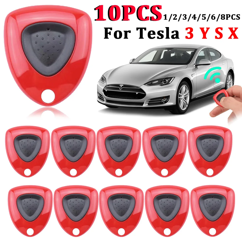 

1-10pcs Tesla Charging Door Remote Control For Model 3 Y S X All Tesla Models Button To Open The Door Cover Chip Accessories