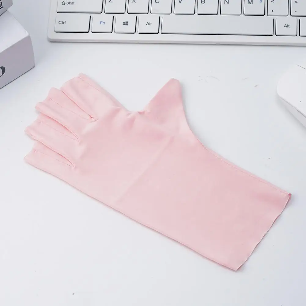 Летние перчатки без пальцев с защитой от УФ-лучей для вождения полупальцами из