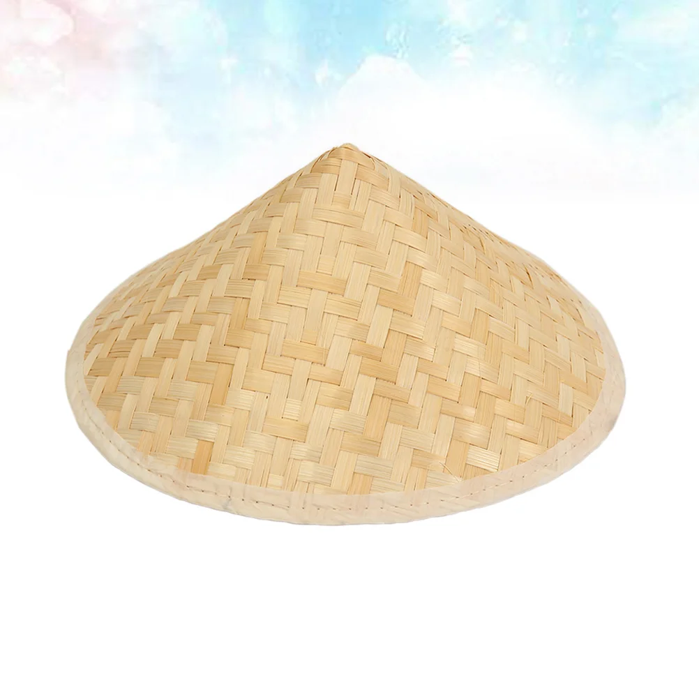 

Kids DIY Hat Traditional Chinese Coolie Hat Child Hat Summer Hat Painting Hat for Kids Kindergarten Nursery Size