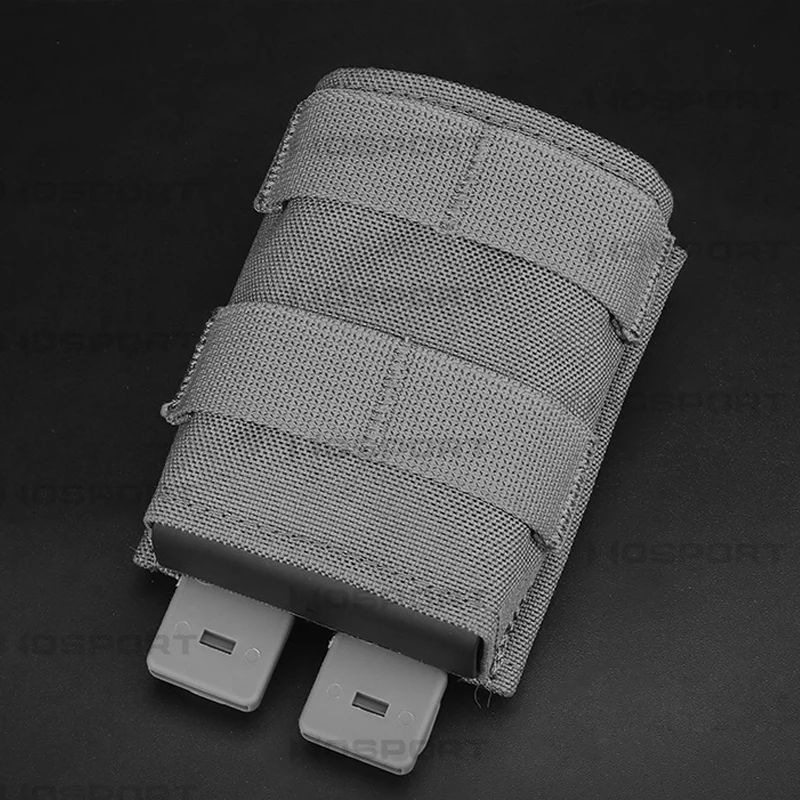 

Tactical Single FAST 7.62 Mag Pouch Medium MOLLE 7.62 Magazine Pouch Magazine Holster Hunting Mag Holder with Kydex Wedge Insert