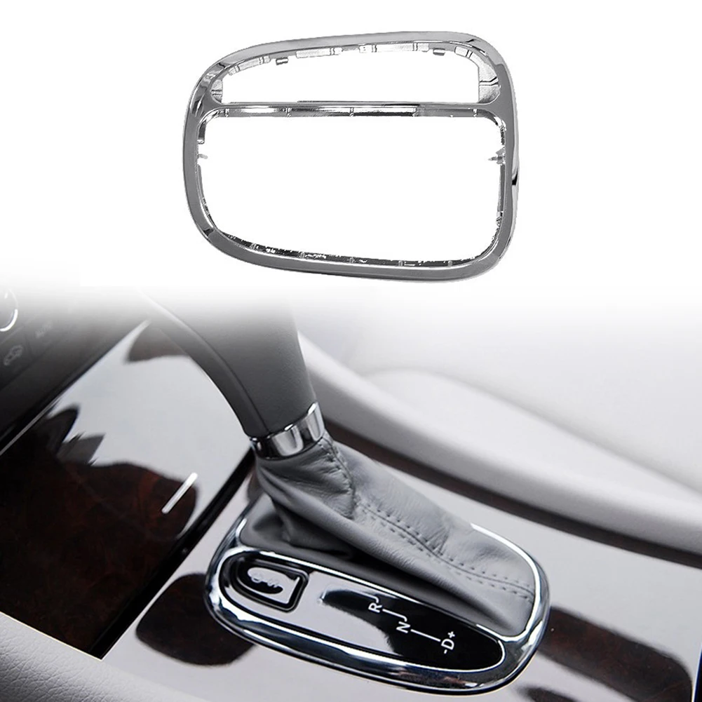 

New Trim For Mercedes-Benz Panel Trim Gear Shift Practical Waterproof Cool Design Never Fade Never Rust Silver