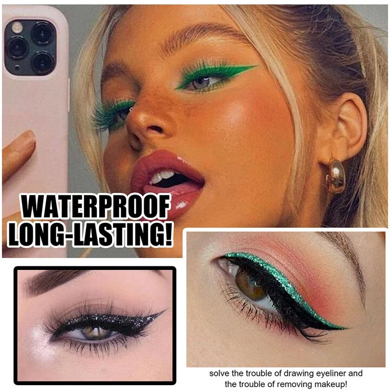 Стикеры для ресниц многоразовые искусственных стикер макияжа кошачий глаз