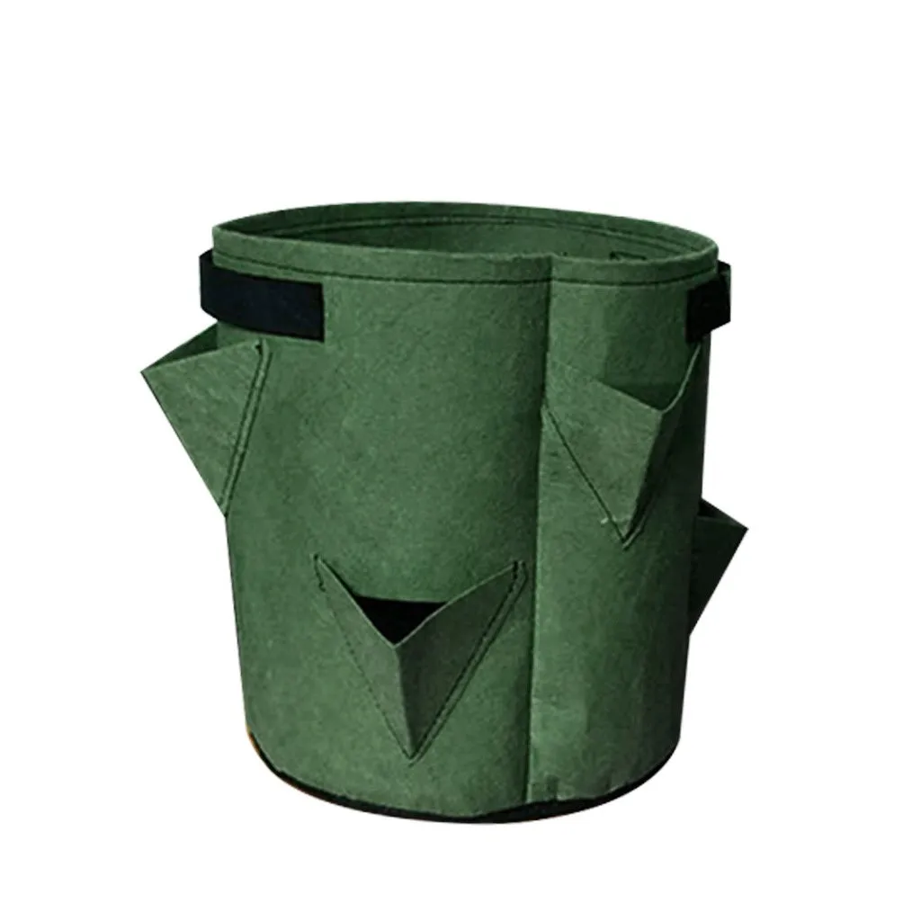 

Контейнер для посадки кастрюль, плотный органайзер для посадки клубники, мешок для сада, патио, газона, органический чеснок для посадки трав...