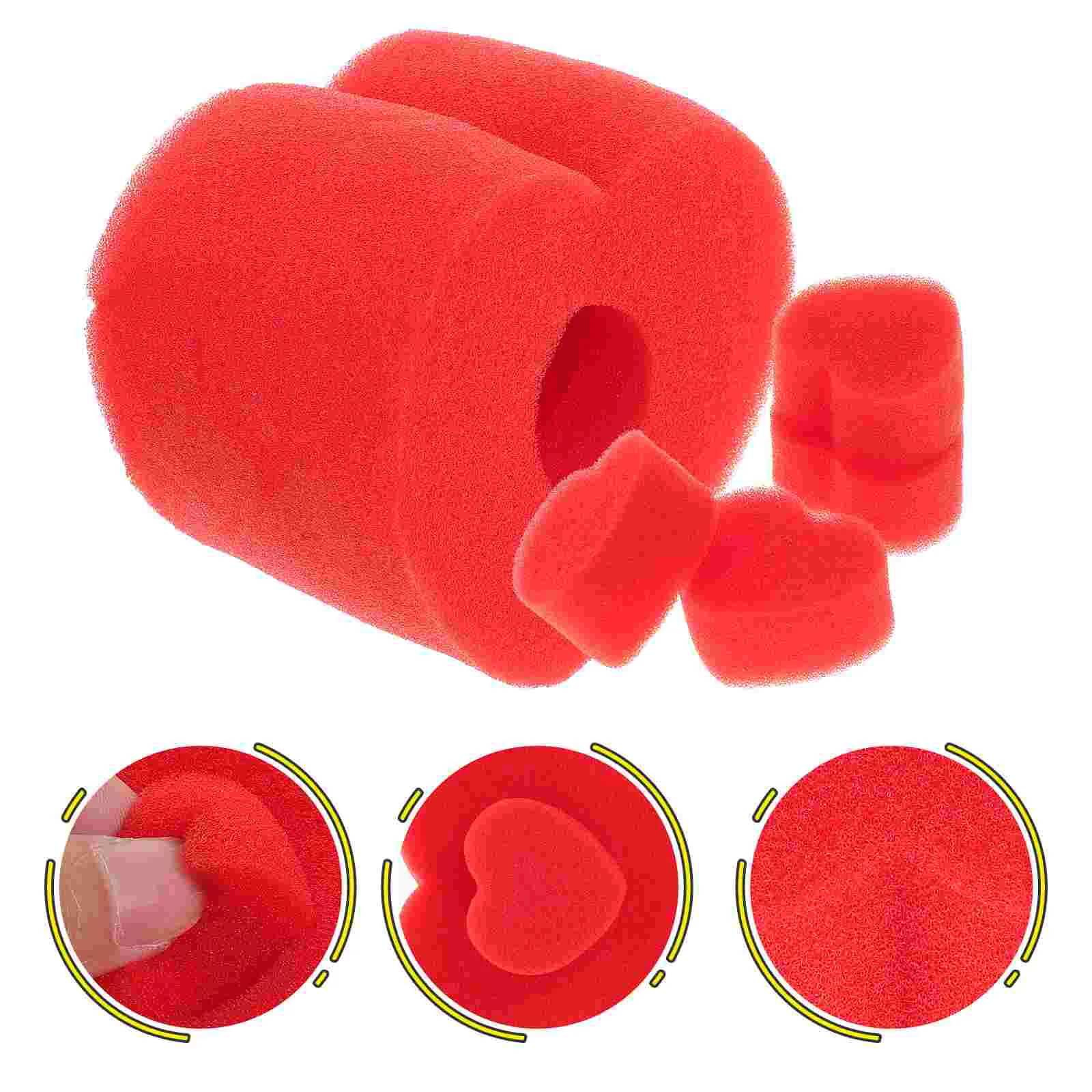 

Sponge Redparty Props Funny Christmas Trickfor Stuff Performance Tricks Clown Nose Year Favor Combo Games New Suppliesprop Teens