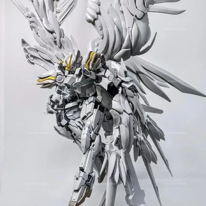 Фото DABAN 8827 MG 1/100 Wing Snow White Xxxg-00ysw Сборные модели, металлический каркас, аниме-фигурка, робот, пластиковые модели игрушек №1