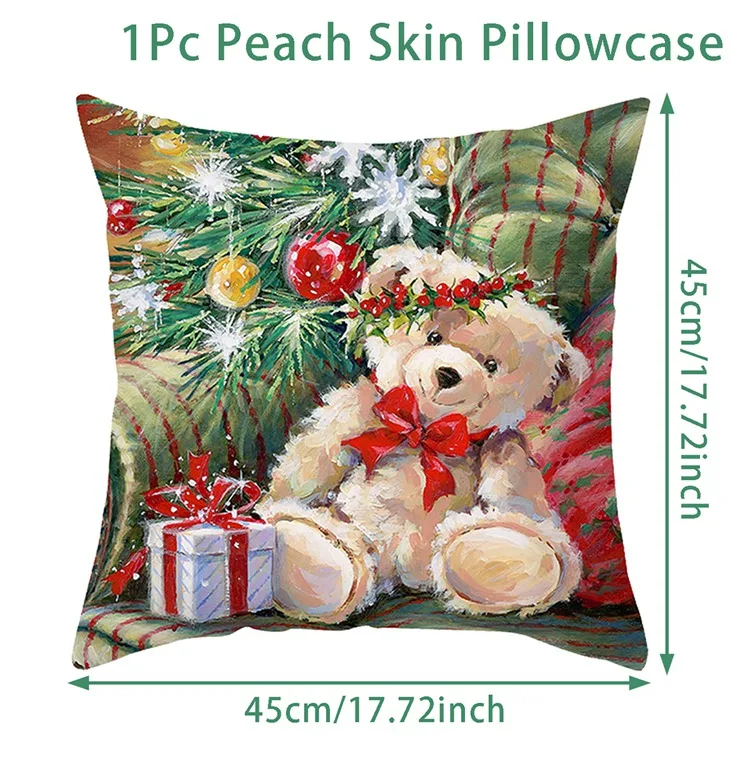 

Рождественская наволочка QIFU