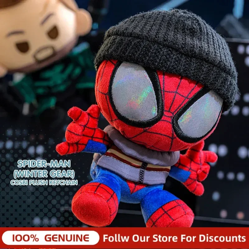 Фото Оригинальный брелок-фигурка Hot Toys Spider-Man Cosbi Blind Box: Халк, Скорпион. Элегантный декор, модный коллекционный подарок для фанатов Marvel. №5