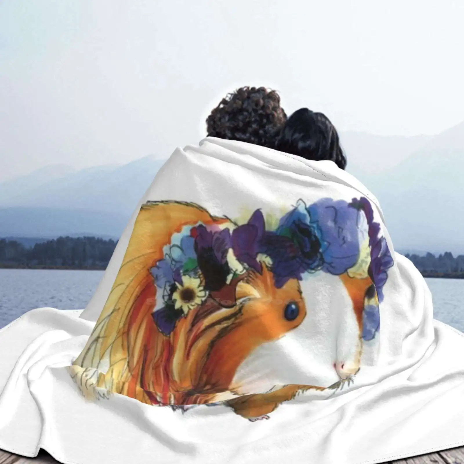 Sittin' Piggy низкая цена новый принт новинка модное мягкое теплое одеяло цветочная