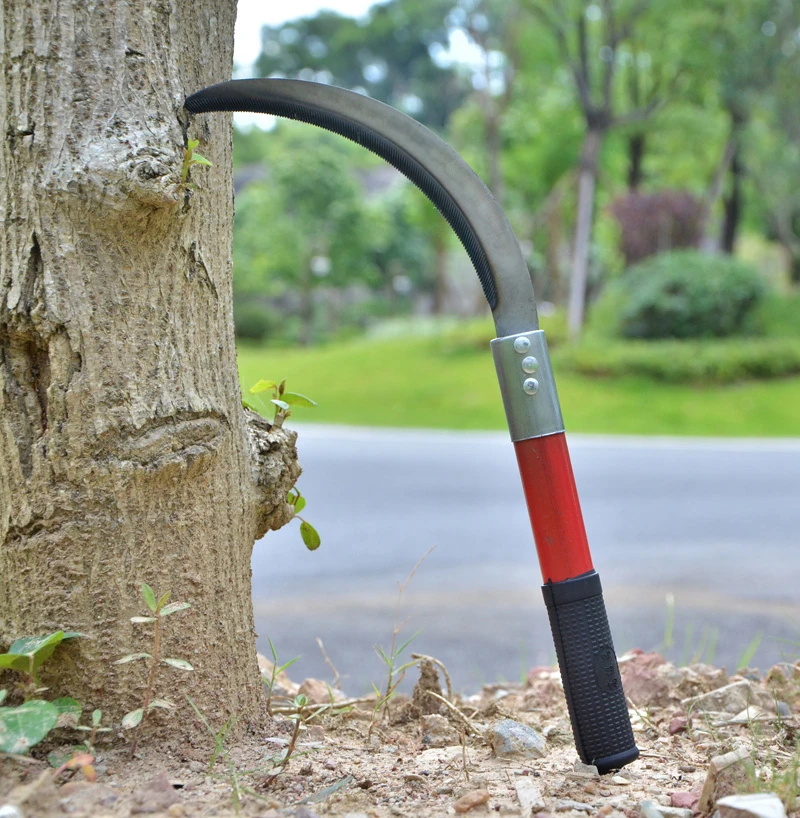 

All-Steel Sickle Mower Knife Agricultural Weeding Knife Coping Saw Sickle Weeding Knife Old-Fashioned Sickle Mower Tooth Sickle