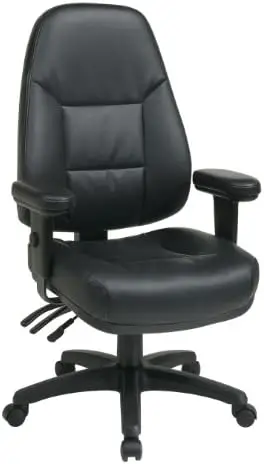 

Series Professional Executive Ergonomic High Back Office Chair with Dual Function Control, Padded Contour Seat and Adjustable Pa