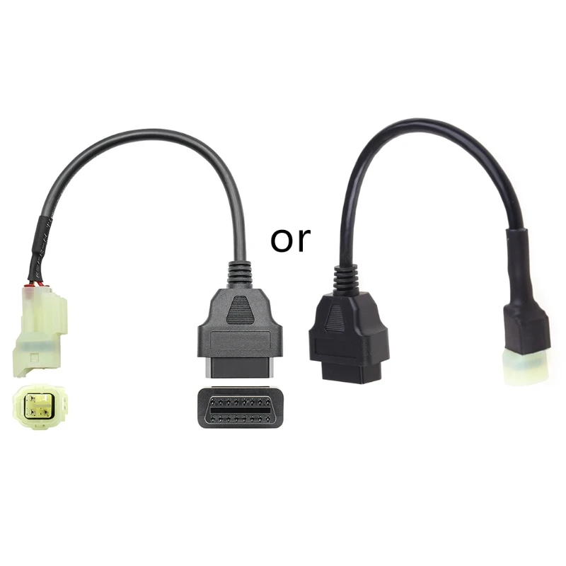 

16-контактный к 4-контактному OBD-разъему диагностический инструмент адаптер кабель для Honda-мотоцикла Y9RC