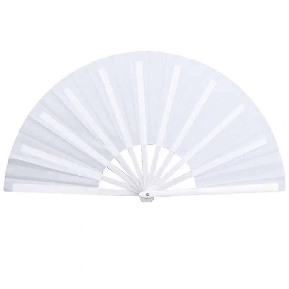 

Вентилятор для кунг-фу, тай-чи, пластиковый однотонный веер для кунг-фу, веер для боевых искусств, танцевальный веер, складной веер для классических выступлений, танцевальный веер