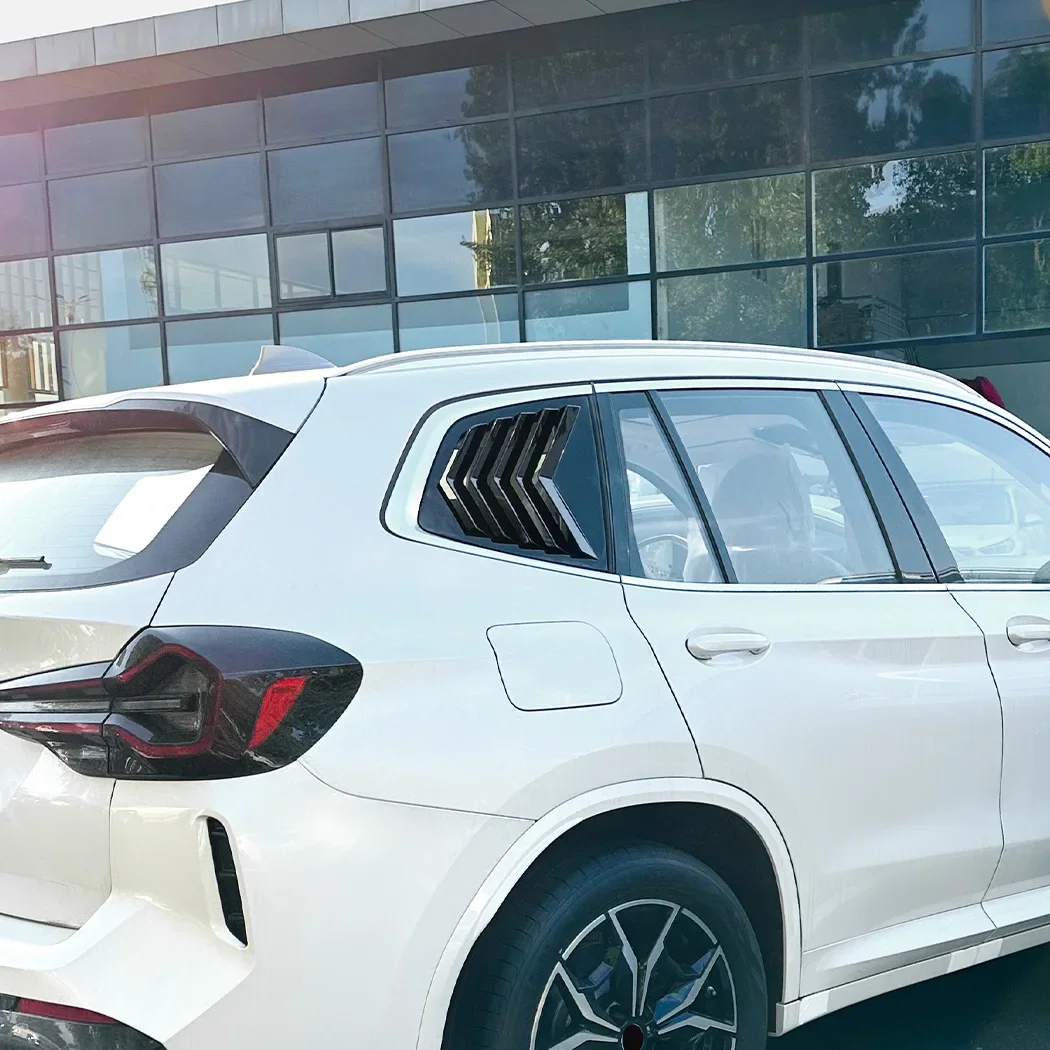 Для BMW X3 G01 IX3 28i 30i 35i 2018 2019 2020 2021 2022 2023 2024 + задние жалюзи боковая крышка затвора