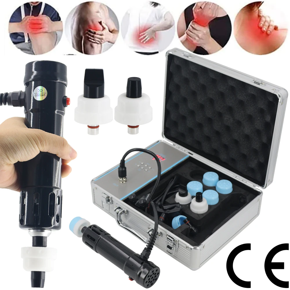 

New Shockwave Therapy Machine 11 Heads ED for Erectile Dysfunction Relief Low Back Pain Chiropractic Tool Shock Wave 2 in 1