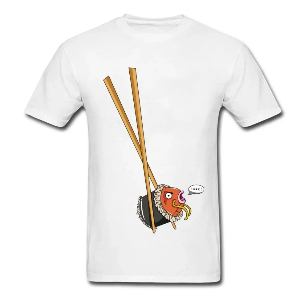 Забавные японские футболки Magikarp Sushi Fish в стиле аниме модные мужские летние с