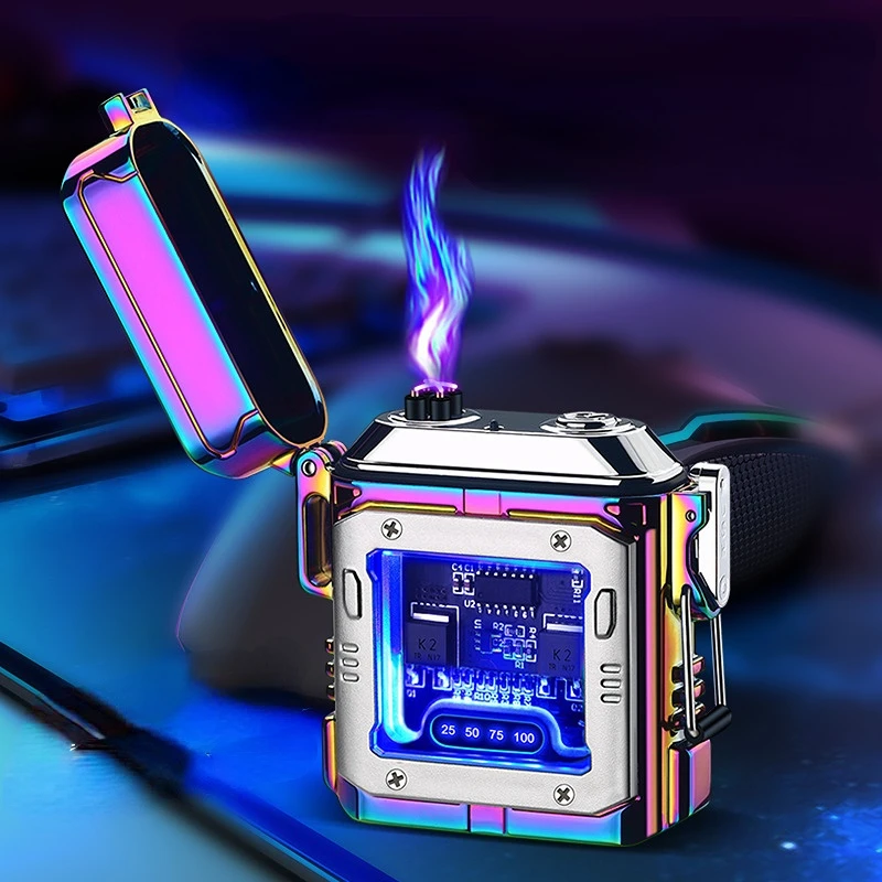 

Прозрачная лампа-зажигалка с USB-зарядкой