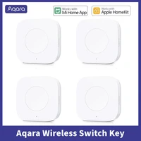 aqara sensor smart wireless mini switch key zigbee connection remote one key control button home security mihome homekit