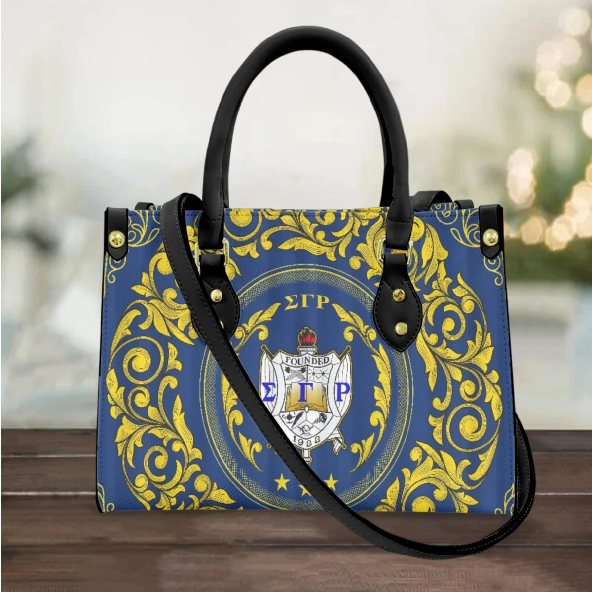 Pretty Hand Sign Sigma Gamma Rho Women Handbags Luxury PU Leather Messenger Bags for Female Clutch Ladies Crossbody Bolsos Mujer