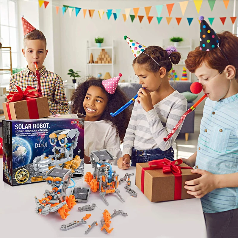 Stem Toys 23 in 2 Solar Robot Science Kits Educational for Children Tecnologia Children's Creative Learning Hobbies | Игрушки и