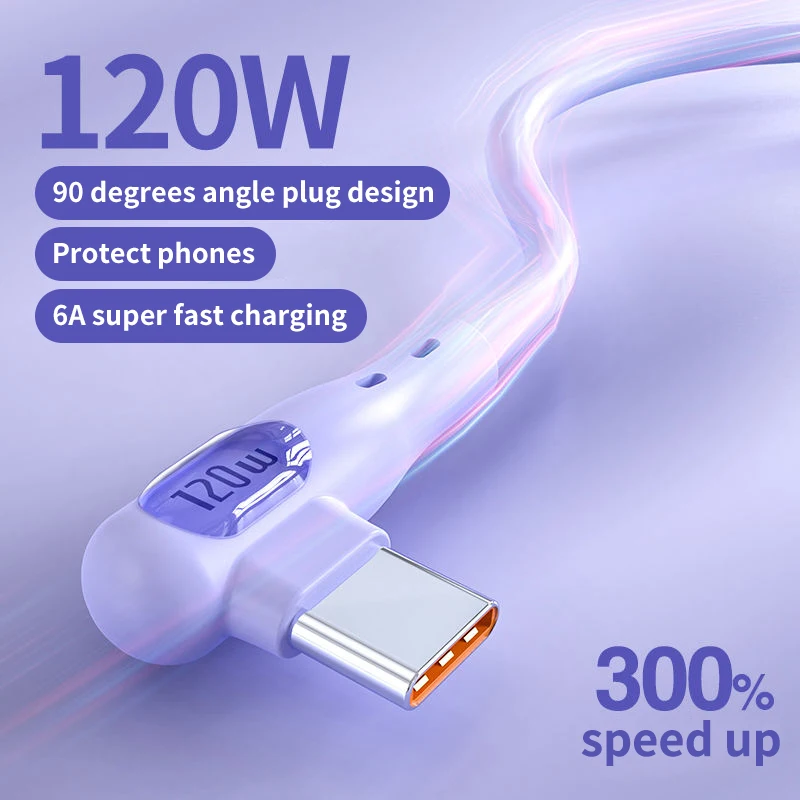 CAFELE игровой кабель для мобильного телефона в локте iPhone 15 быстрая зарядка 6А 120Вт