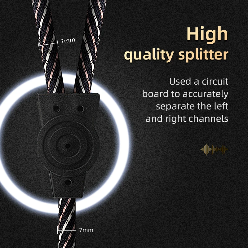 Кабель CYKO HIFI RCA Стерео соединительный кабель для высокопроизводительного