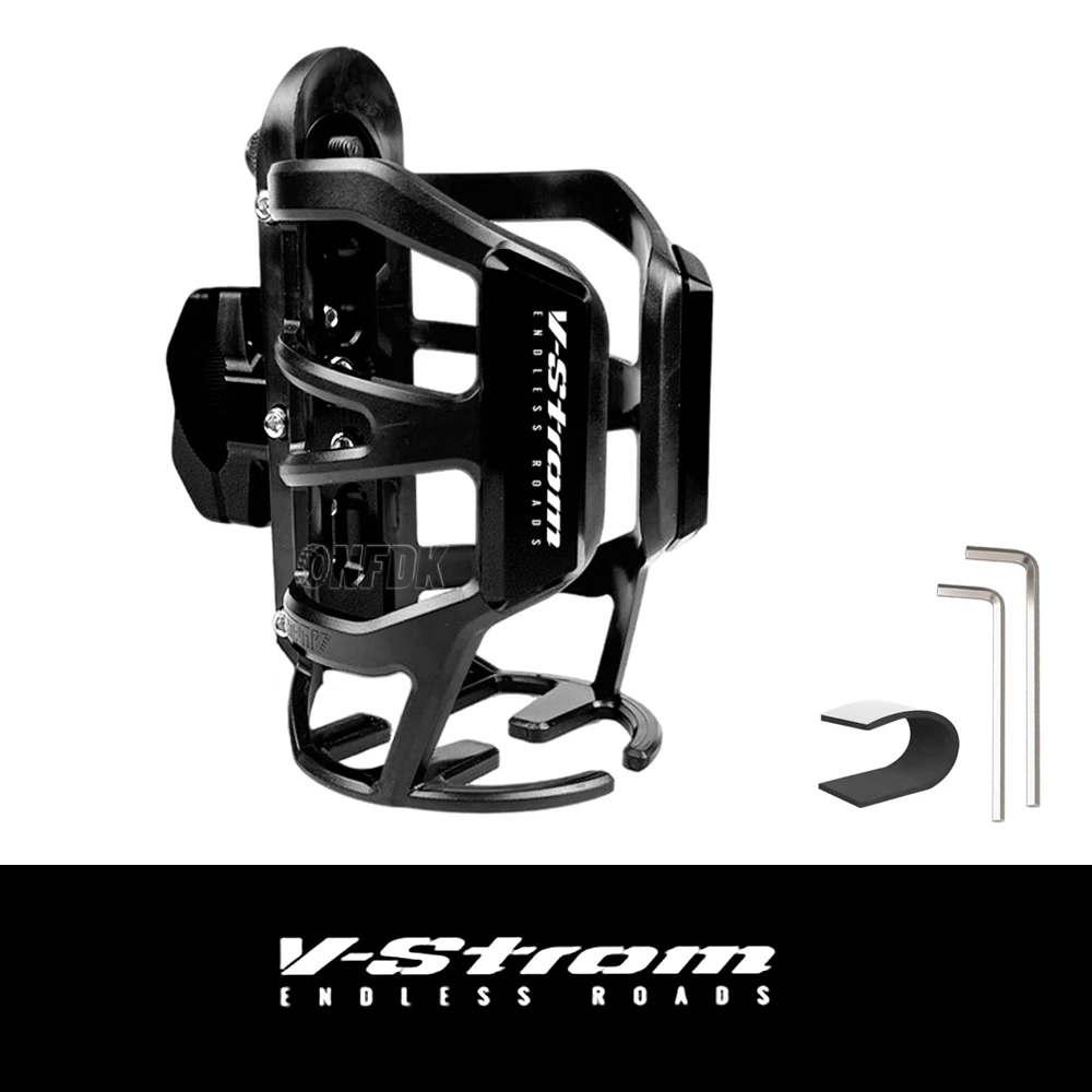 

Для Suzuki V-Strom DL1050 DL1000 DL800 DL650 DL250 VStrom мотоциклетный держатель для бутылки с напитком, клетка, держатель для стакана с водой, аксессуары