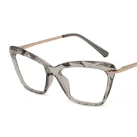 fashion cat eye myopia glasses frame women men clear lens glasses optical spectacle goggles female eyeglass