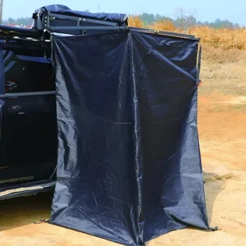 Фото Легкая летняя палатка-душ для кемпинга 4x4, уличная палатка-туалет с алюминиевым каркасом для автомобиля №2