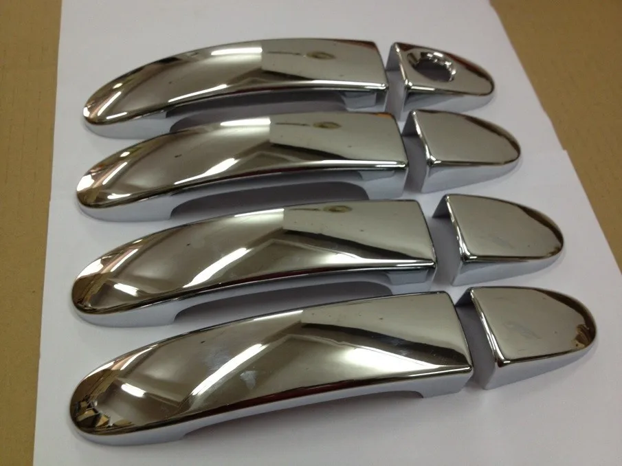 Высококачественная хромированная крышка дверной ручки для Ford Mondeo 08 Up бесплатная