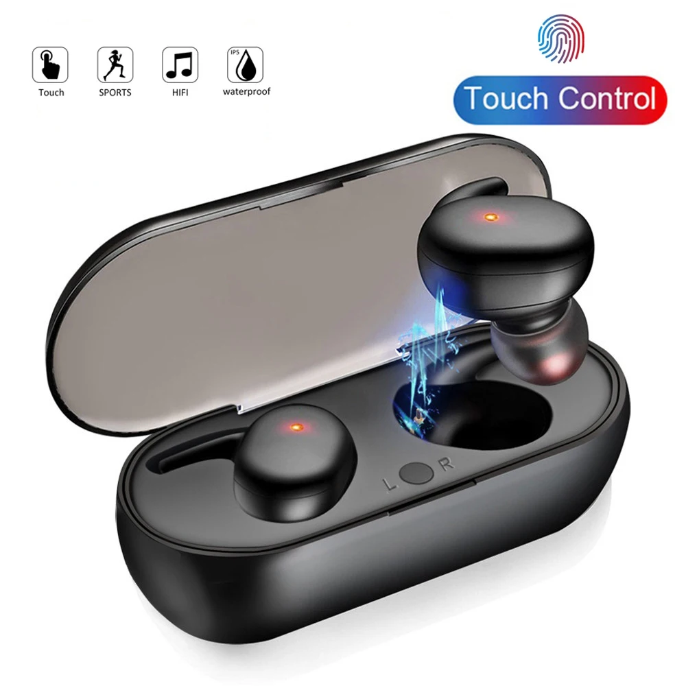 

Беспроводные наушники-вкладыши TWS Y30, спортивные наушники-вкладыши с шумоподавлением и поддержкой Bluetooth, стерео звук, беспроводные наушники