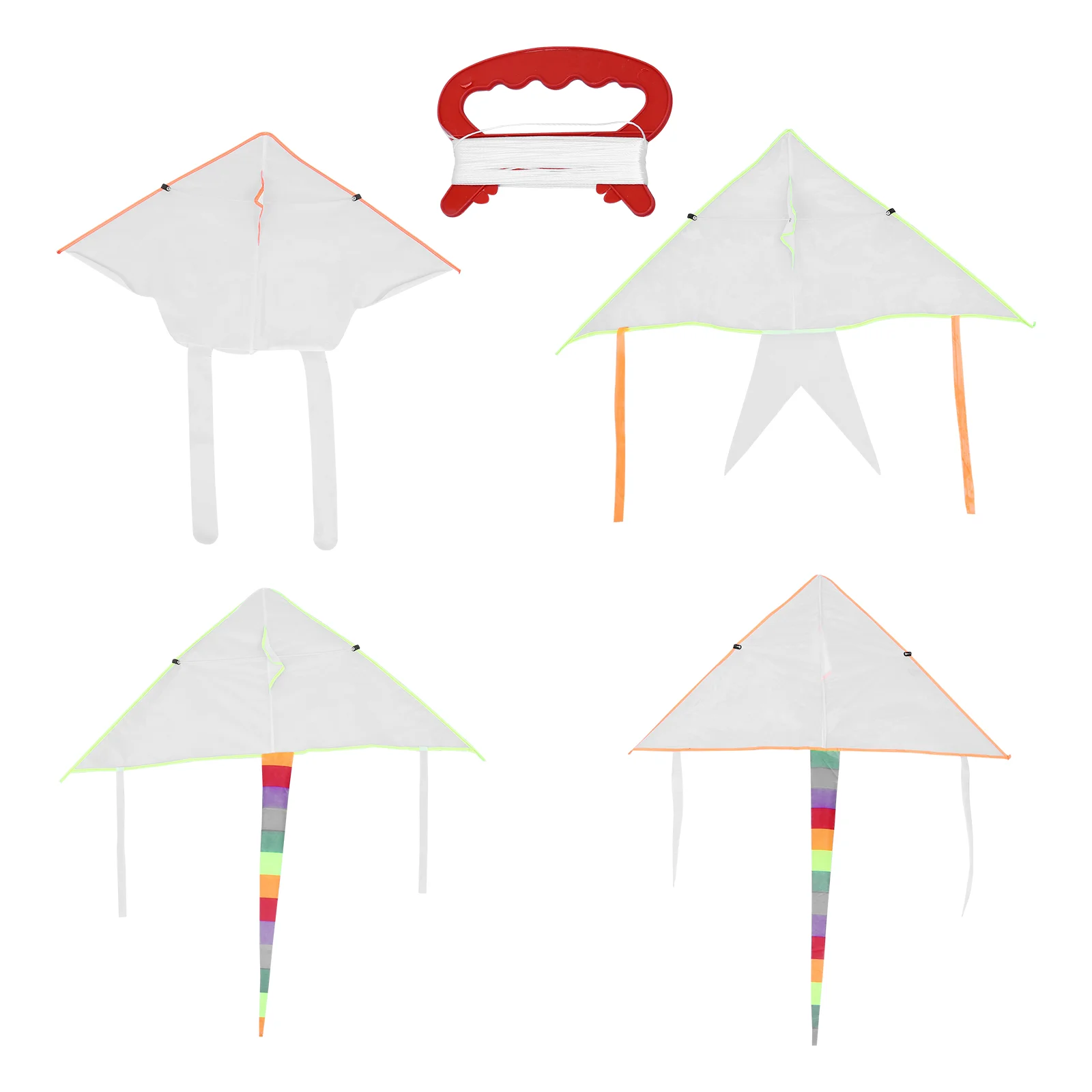 

Kite Kites Kidsblank Diy Paper Ages White Fabric Activity Outdoorcoloring 8 12 Line Painting Easyfly String Delta