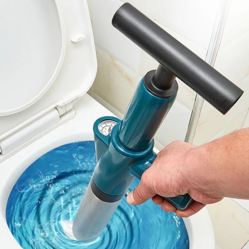 

Toilet Pipe Plunger High Pressure Air Opener Drain Blaster Sink Sinks Suction Cups Remover Toilet Clogged Bathroom Clean Machine