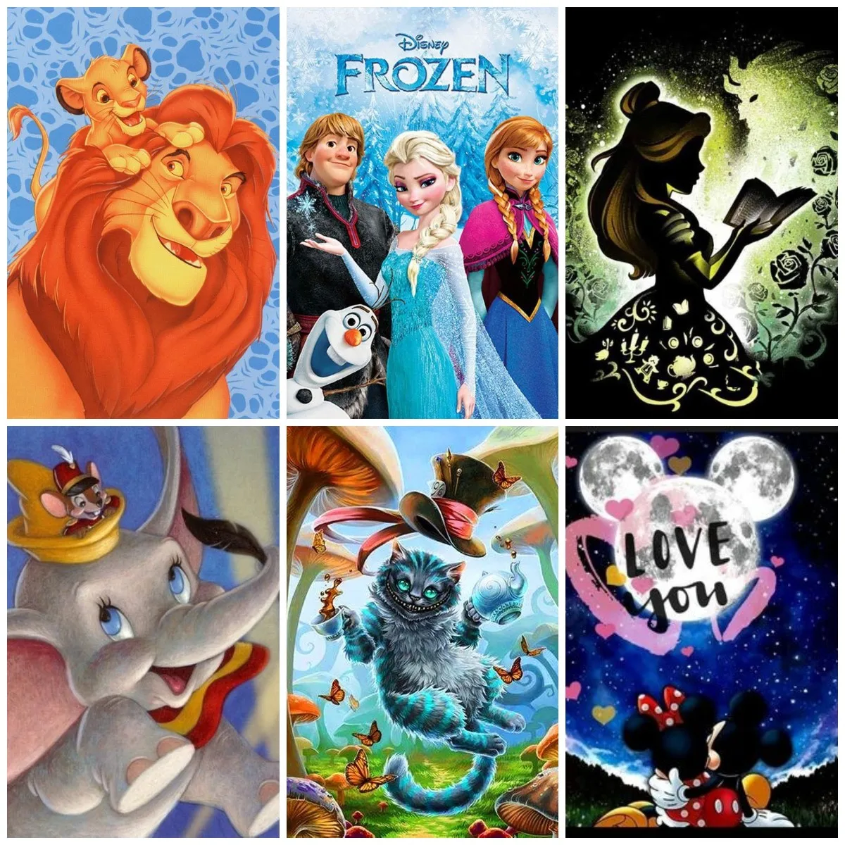 

Алмазная живопись «Король Лев» из мультфильма «Simba»