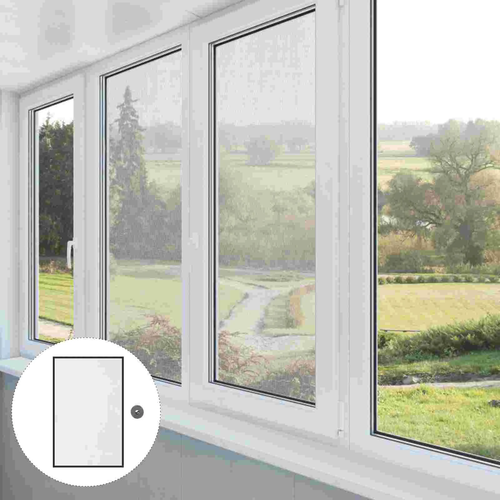 

Screen Window Mesh Mosquito Self Adhesive Netting Curtain Net Protector Patch Bug Insect Fly