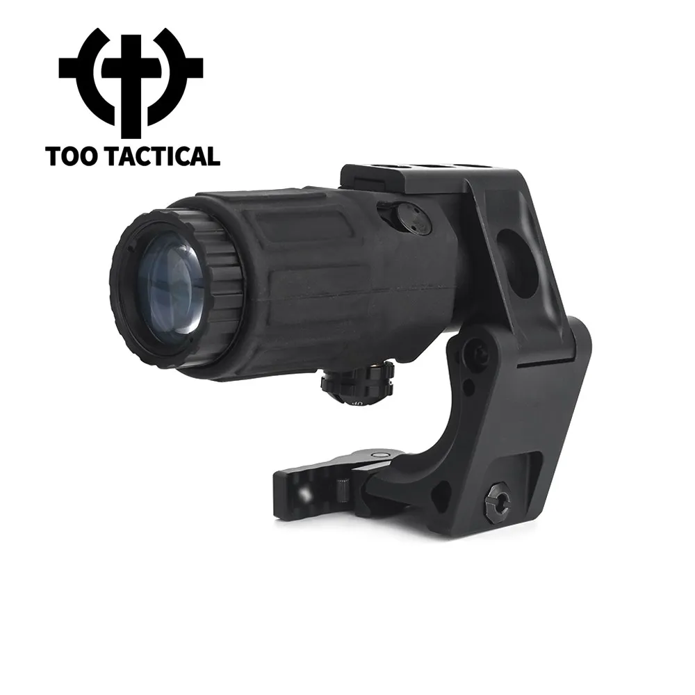 

G33 Aim Point Magnifier Mount Base Metal CNC Folding Mirror Bridge Fit Picatinny Rail Tactical EXPS Scope Fast FTC Micro Mount