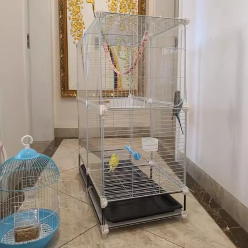 Клетка для попугаев портативная большая уличная клетка перепелов в стиле Southe Park