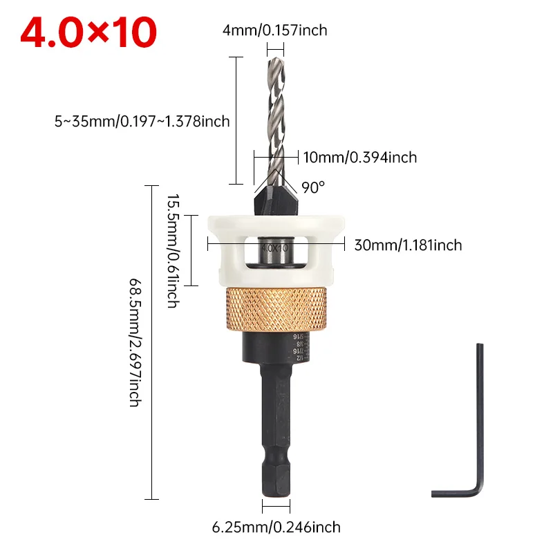

HUHAO Сверла для зенковки