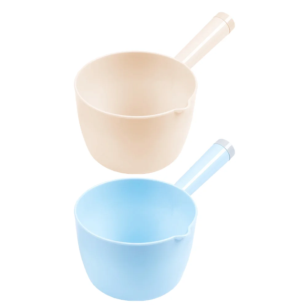 

2pcs Punch Ladle Bath Ladle Dipper Gravy Ladle Ladle Soup Ladle