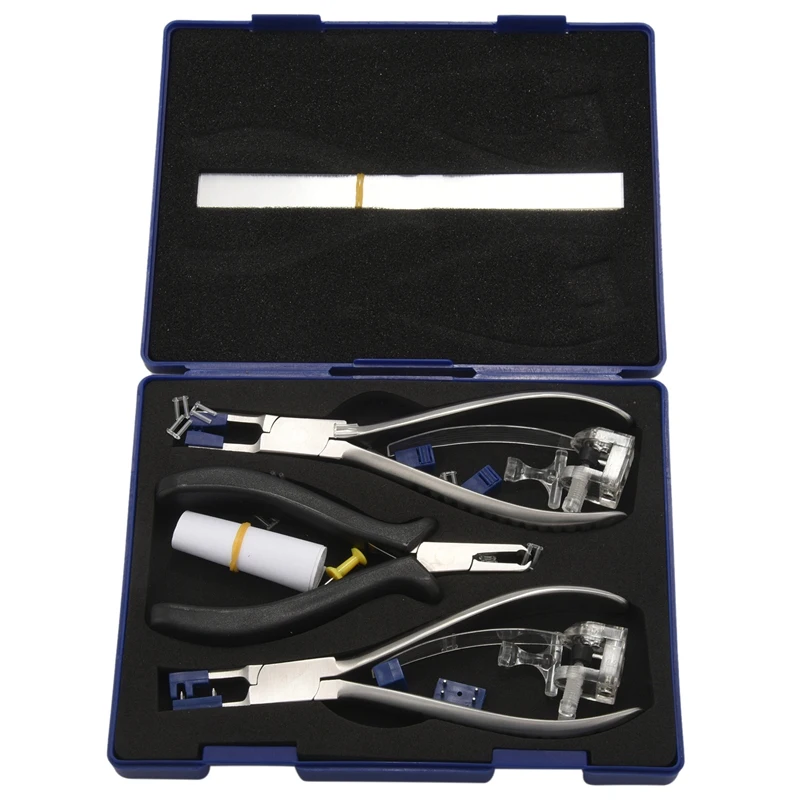 

Eyeglass Tool Kit Rimless Eyeglasses Repair Disassembly Pliers Tools Set For Glasses Fix
