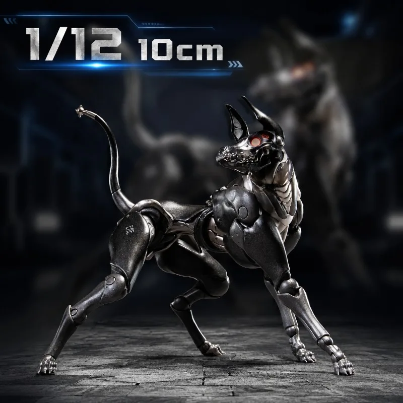 Фото Футуристическая механическая коллекционная фигурка-робот Zatard Hound 1/12 Ice Studio Bug Series в форме собаки, подвижная модель, подарок №1