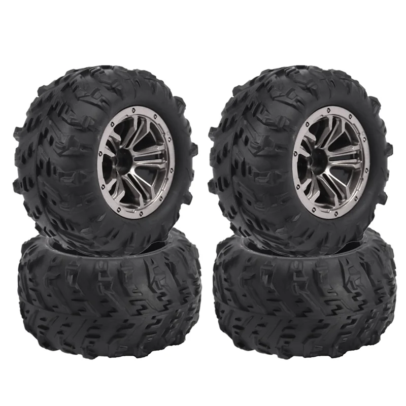 4 шт. автомобильные шины 80x45 мм для Hosim Xinlehong Q901 Q902 Q903 9130 9136 9137 9138 1/16