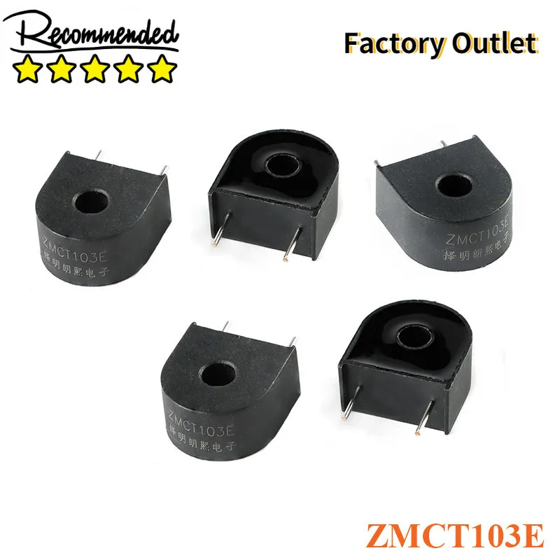 

5pcs ZMCT103E Transformer ZMCT103 5A 2.5mA Precision Miniature Current Transformer
