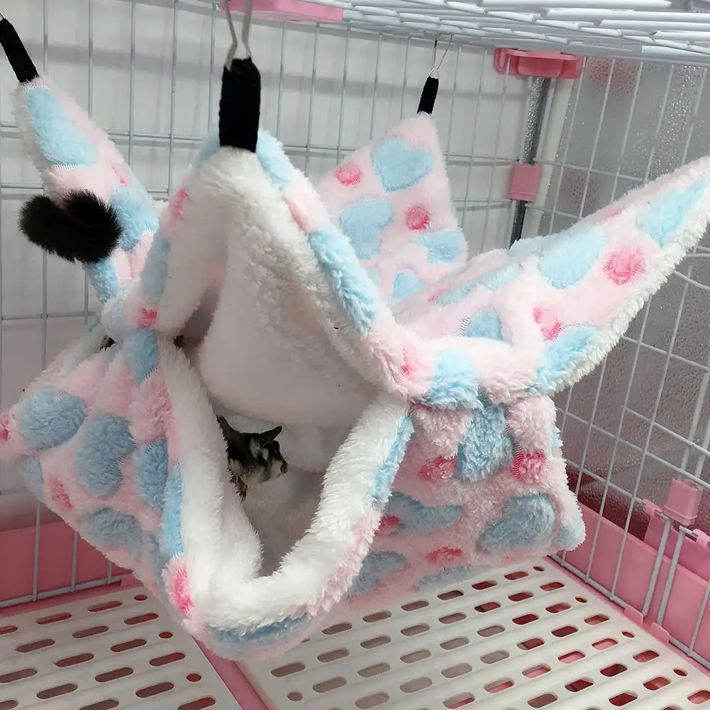 Гамак для домашних животных маленькая клетка подстилка слайдер сахара мягкое