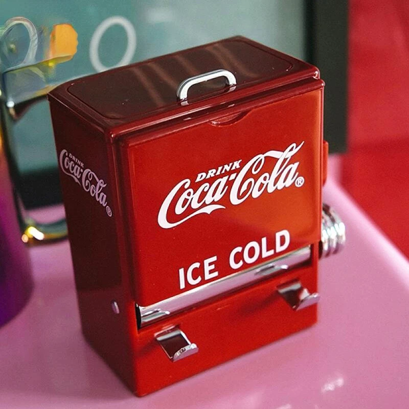 

Retro Vending Machine Style Toothpick Case Creative Plastic Pressing s Holder Dispenser Home Decor Table Box