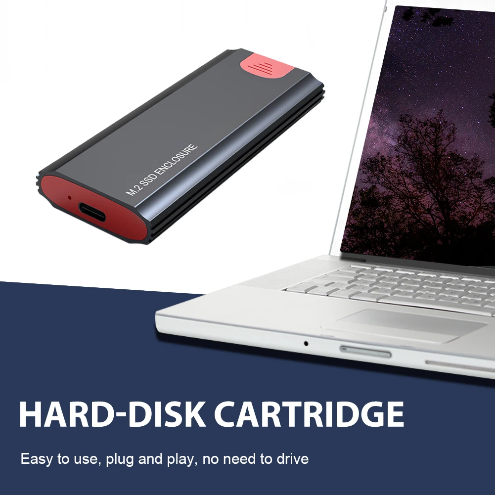 

Корпус для жесткого диска M2 Nvme, переходник M.2-USB Type C, для Nvme Pcie Ngff Sata M/b Key Ssd