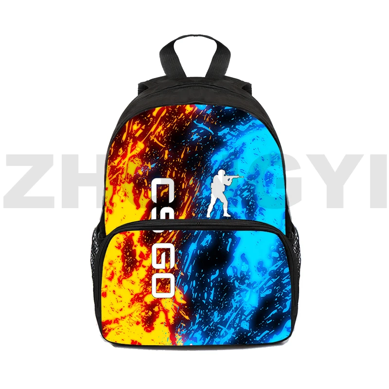 Аниме CS GO Game 3D Рюкзаки Милый мультяшный школьный рюкзак CSGO для студентов