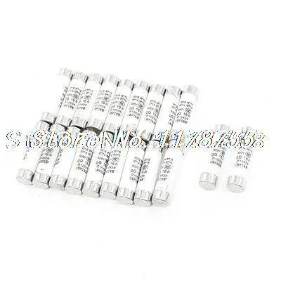 

20pcs 10x38mm Quick Fast Blow Ceramic Fuses 500 Volts 16Amp R015 RT14 RT18 RT19
