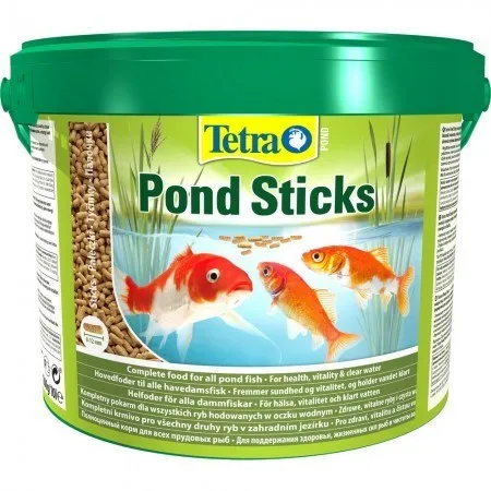 Корм для прудовых рыб Tetra Pond STICKS 10 л. (1 2 кг.) | Дом и сад